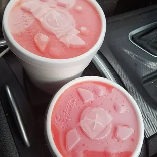 Drinks from Daiquiri Shack -Houston, Texas Rankin Road