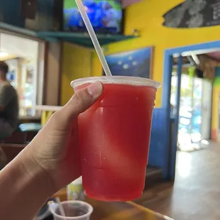 Cherry limeade daiquiri