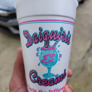 a cup of ice cream