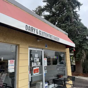 Outside of the store