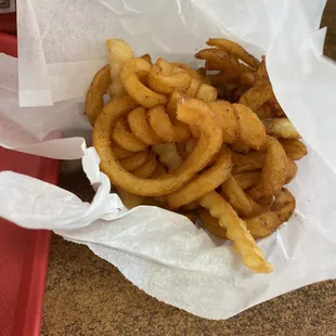 Curly fries