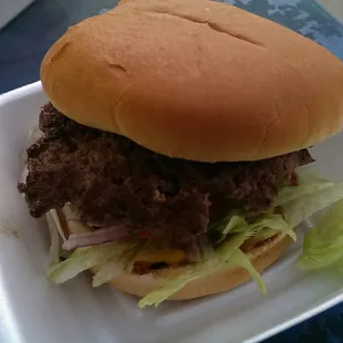 Killer burger $3.00