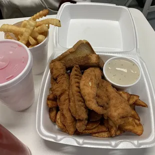 fish and chips, food, fish, seafood