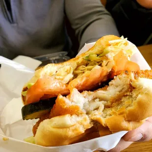 Fish sandwich