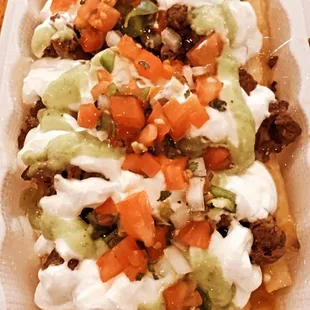 Carne asada fries