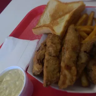 Streak strips and gravy. Who doesn't want that!