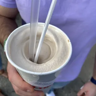 Chocolate peanut butter malt