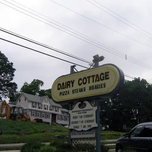 outside
