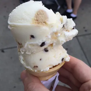 Chocolate chip cookie dough