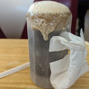 This was worth the trip..the waitress put the napkin on the super cold handle...yes extra tip from me