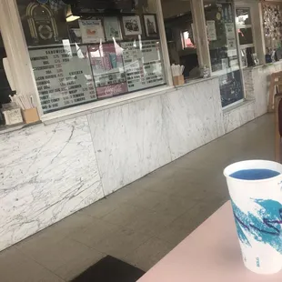 Blue Raspberry Slushie