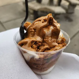 Junior vegan Biscoff mud