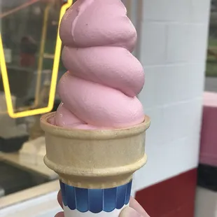 Strawberry Soft-serve