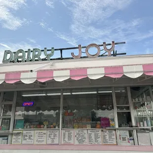 Another front pic - Dairy Joy - since 1958