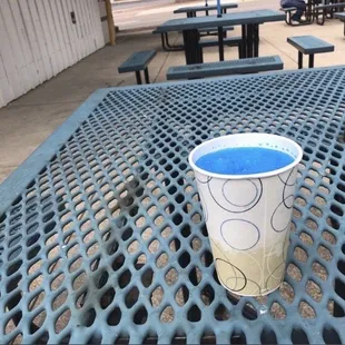 Blue Raspberry Slushie