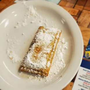 Fried apple pie.  Very good.