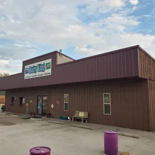 Outside of the building