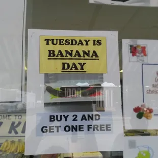 BANANA DAY!!!