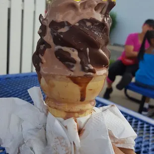 Improperly dipped cone, 6/13/2017
