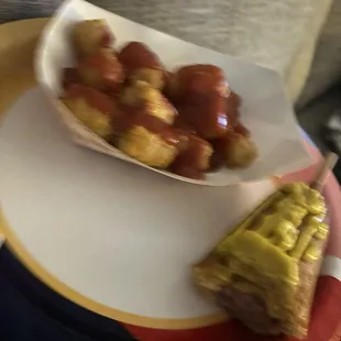 Tater tots  Corln dog