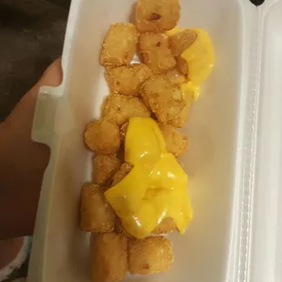 *cheesy* tots