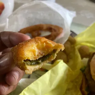Perfect Popper Bite!  Doesn&apos;t taste any better than this!