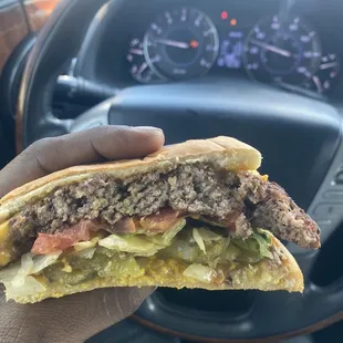 This was a good burger here.