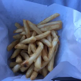 Hot and fresh French fries