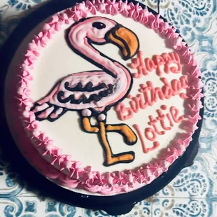 Flamingo DQ Signature All Occasion Cake