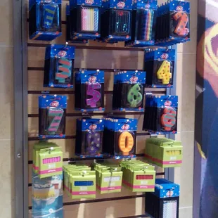 If you need candles for that ice cream cake, they've got you covered