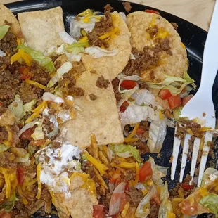nachos, food