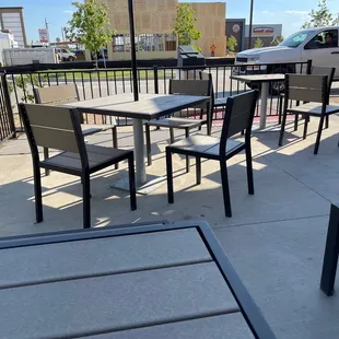 Outdoor seating