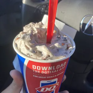 Rocky road blizzard