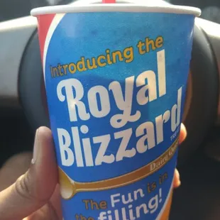 Oreo Blizzard