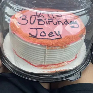 Not sure what that pink gel icing outline is for...