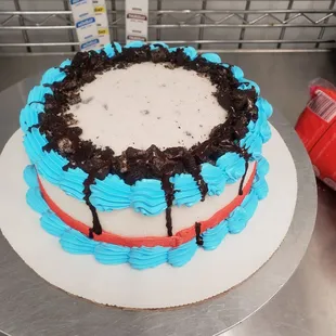 Oreo blizzard cake