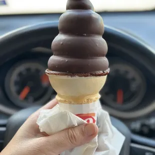 Chocolate Dipped Cone