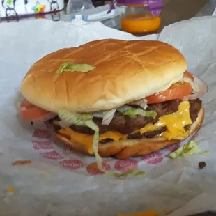 Triple -buster burger