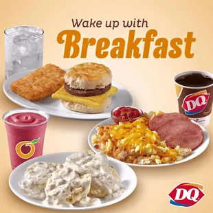 Sounds impossible, but this DQ has breakfast!