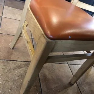 Another nasty chair!