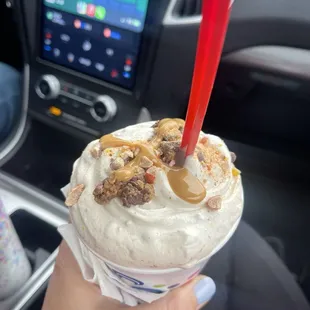 Small Reese's extreme flurry.