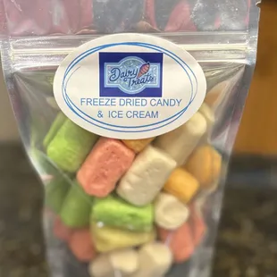 Freeze Dried Tootsie Rolls Flavor