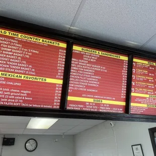 Inside board choices