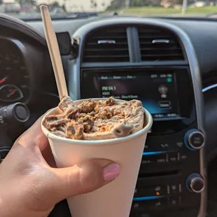 Reese's Twister sub chocolate ice cream