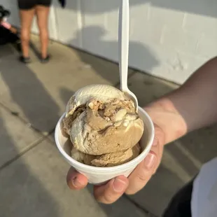 Dr. Pepper Hard Scoop