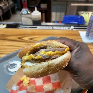 The old fashion burger