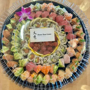 sashimi, sushi, sushi and sashimi, food