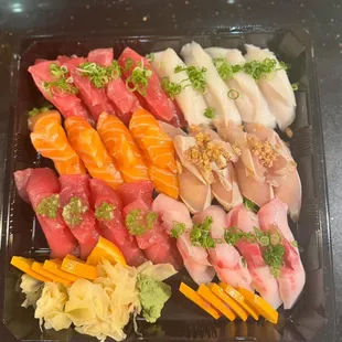 sushi and sashimi, food, sushi, sashimi