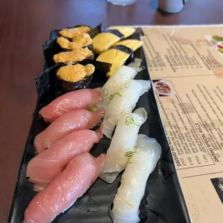 N28. 2 Piece Halibut Nigiri