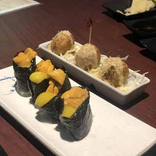 N30. 2 Piece Pacific Uni Nigiri
